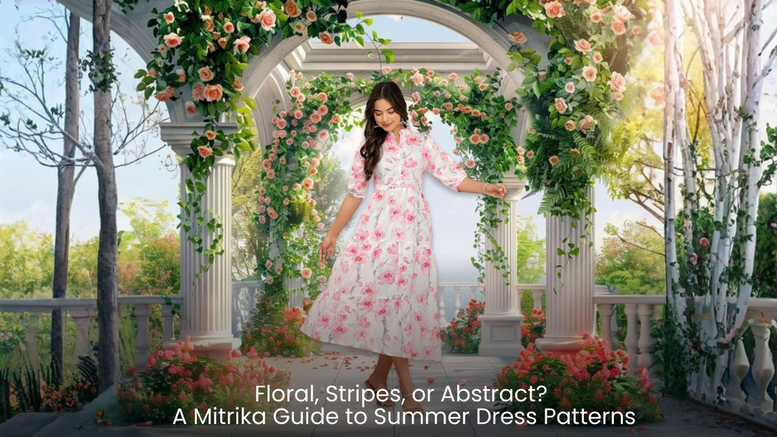  Floral, Stripes, or Abstract? A Mitrika Guide to Summer Dress Patterns