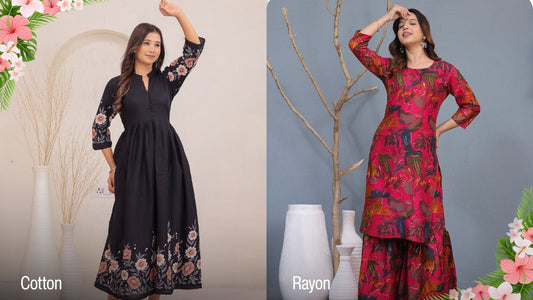 Cotton vs. Rayon: Which Fabric is Right for Your Summer Wardrobe?